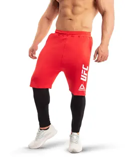 شلوارک لگ دار UFC REEBOK -