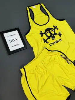 ست رکابی و شلوارک CROSSFIT -