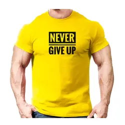 تیشرت NEVER GIVE UP -
