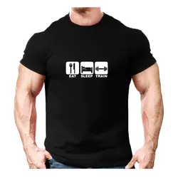 تیشرت EAT SLEEP TRAIN -
