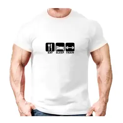 تیشرت EAT SLEEP TRAIN -