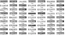 دیتاست تشخیص حروف و اعداد پلاک خودرو (بدون مختصات)