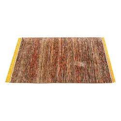 فرش دستباف ذرع چارک تمام ابریشم طرح گبه مارک سرایان بافت قم کد D02588G - بهترین فروشگاه اینترنتی فرش دستباف ایرانی ✔️ ماکان کارپت