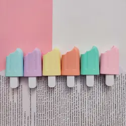 هایلایتر بستنی پاستلی فانتزی 6 عددی | کاکتوسک