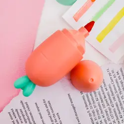 هایلایتر هویج پاستلی فانتزی 4 عددی | کاکتوسک