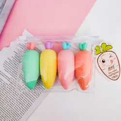 هایلایتر هویج پاستلی فانتزی 4 عددی | کاکتوسک