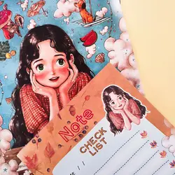 چک لیست کهکشانی دخترانه سویل A5 | کاکتوسک