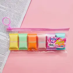 هایلایتر شکلاتی کوچک فانتزی 6 عددی | کاکتوسک