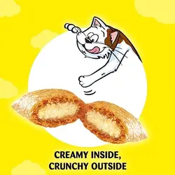 تشویقی گربه دریمیز طعم پنیر 60 گرم  Dreamies Treat With Cheese 60g