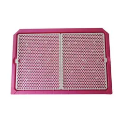 سینی ادرار زنبوری سگ سایز بزرگ زاریس (با قابلیت جفت شدن کنار)