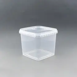 ظرف ماکروویوی مربع 1100 cc پولادپویش 240 عددی