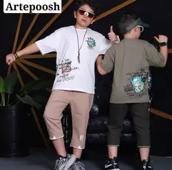 تی شرت شلوارک کتان ملوان زبل - آرتا پوش