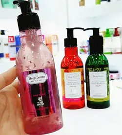 ژل شستشو صورت گلاب دیپ سنس | مناسب انواع پوست به ویژه پوست های حساس | 250 میل