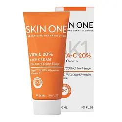 کرم صورت حاوی آنتی اکسیدان ویتامین C سی 20% اسکین وان | 30ml