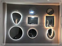 آیینه تاچ بیضی 60*40   کد  IS2019