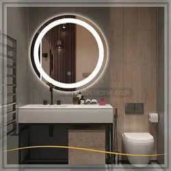 آیینه تاچ گرد 60   کد  IS2015