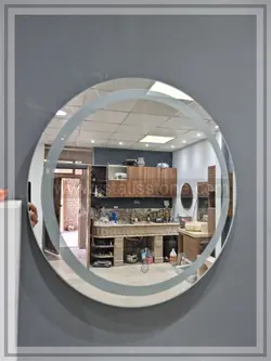 آیینه تاچ گرد 60   کد  IS2015