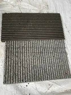 بازالت  شیار دار