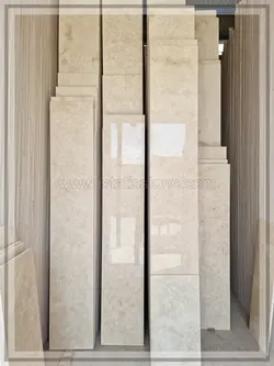 تراورتن کرم دره بخاری سفید سوپر