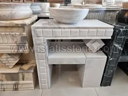 روشویی ال مرکب سفید