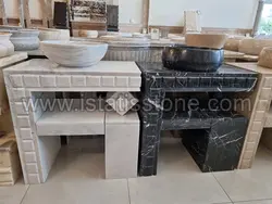 روشویی ال مرکب سفید