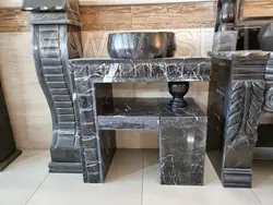روشویی ال مرکب مشکی