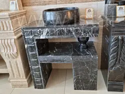روشویی ال مرکب مشکی