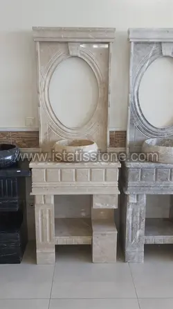 روشویی ال مرکب فول ست کرم