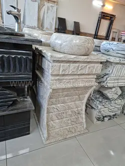 روشویی تک پایه دیپلمات مدل قوسدار