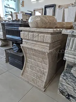 روشویی تک پایه دیپلمات مدل قوسدار