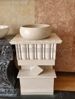 روشویی تک پایه هرسین روکار