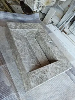 روشویی سنگی مدرن طوسی 40*60