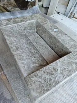 روشویی سنگی مدرن طوسی 40*60