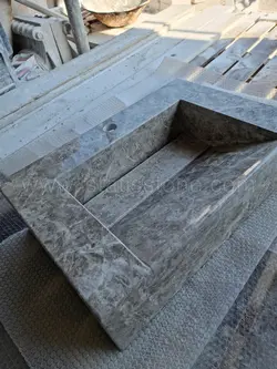 روشویی سنگی مدرن طوسی 40*60