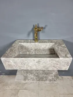 روشویی سنگی مدرن طوسی 40*70