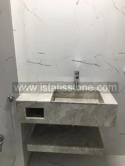 روشویی سنگی مدرن طوسی 50*70