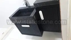 روشویی سنگی مدرن مشکی 40*60