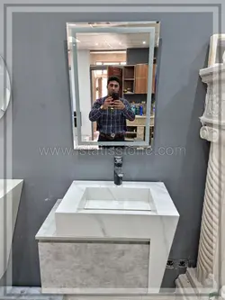 ست سرامیکی روشویی و کابین مدل امپریال