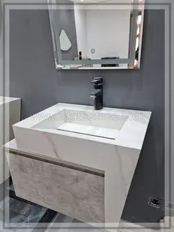 ست سرامیکی روشویی و کابین مدل امپریال