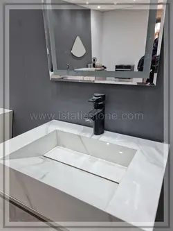 ست سرامیکی روشویی و کابین مدل امپریال