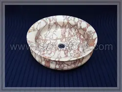 کاسه روشویی اسپایدر کرم لب گلدونی