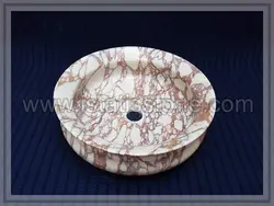 کاسه روشویی اسپایدر کرم لب گلدونی