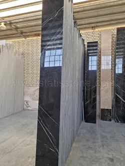 مرمریت مشکی نجف آباد  پله