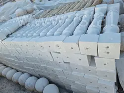 نرده صراحی سنگی لایم استون  سوپر