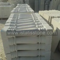 نرده صراحی سنگی لایم استون  سوپر