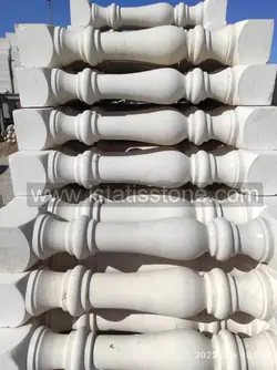 نرده صراحی سنگی لایم استون  سوپر