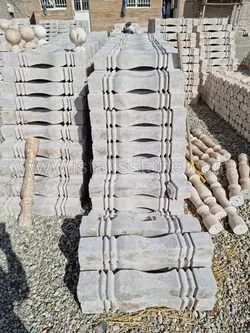 نرده صراحی سنگی تراش مربع درجه یک