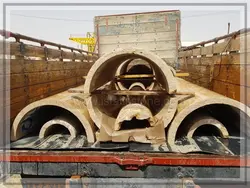 ستون گرد قطر 30 شکلاتی شمش