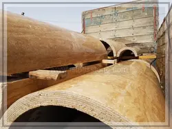 ستون گرد قطر 30 شکلاتی شمش