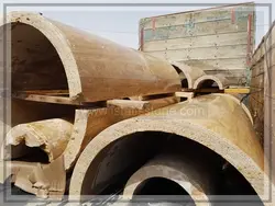 ستون گرد قطر 40 شکلاتی شمش